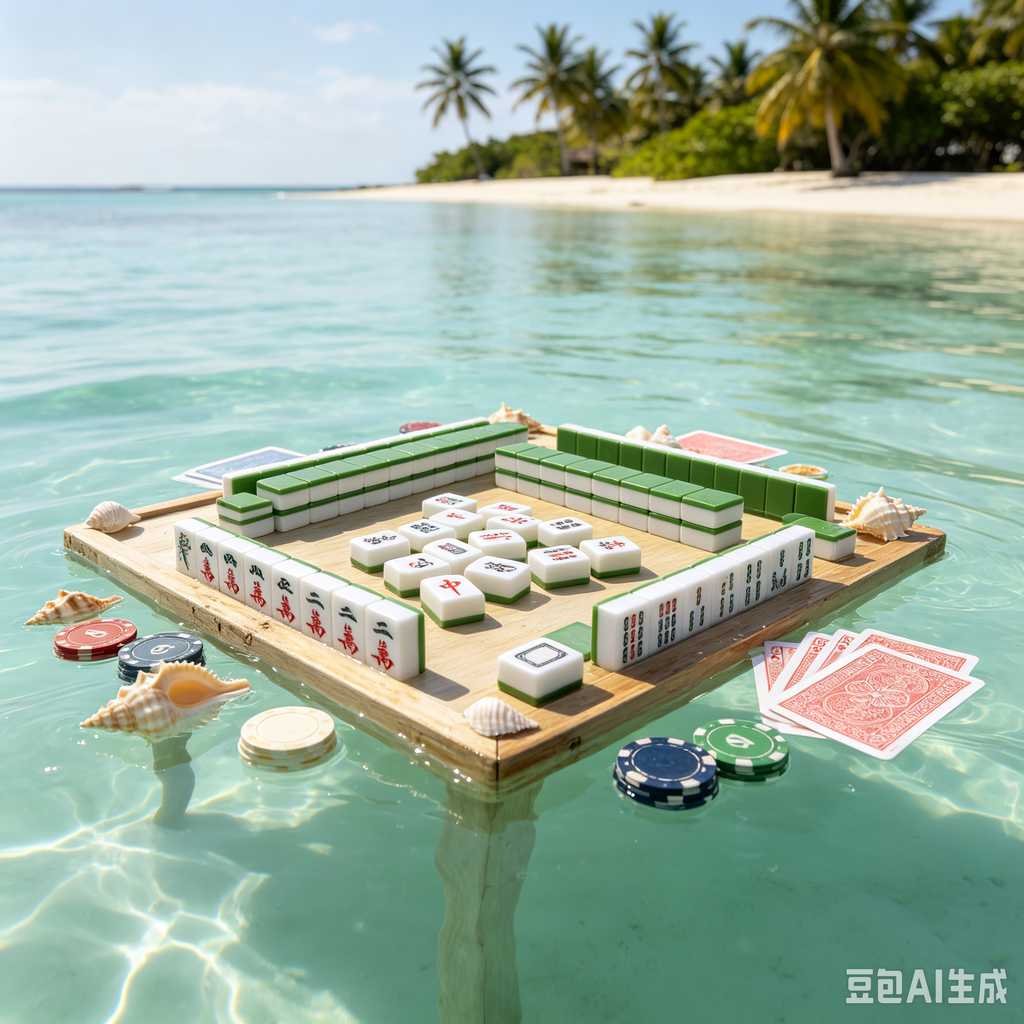 metallic finish mahjong set