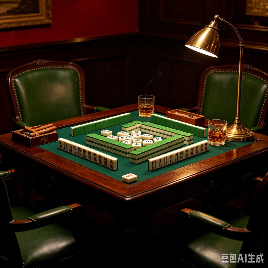 pink mahjong set