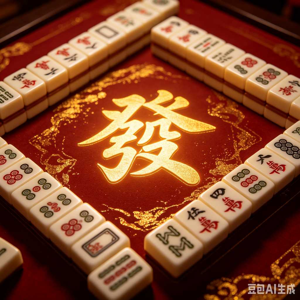 small portable mahjong set