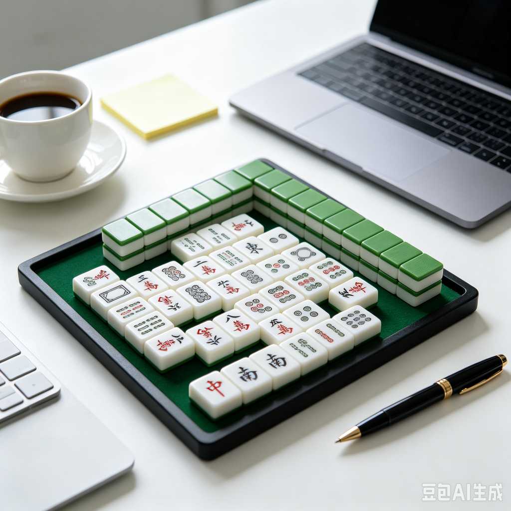 exquisite gift box mahjong tiles
