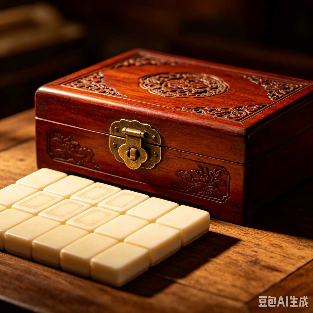 holiday gift mahjong set